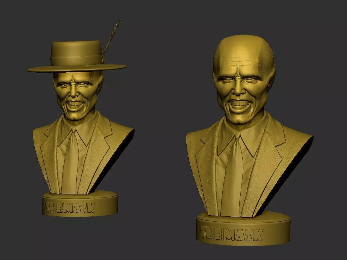 The Mask - Jim Carrey 3D print model_4