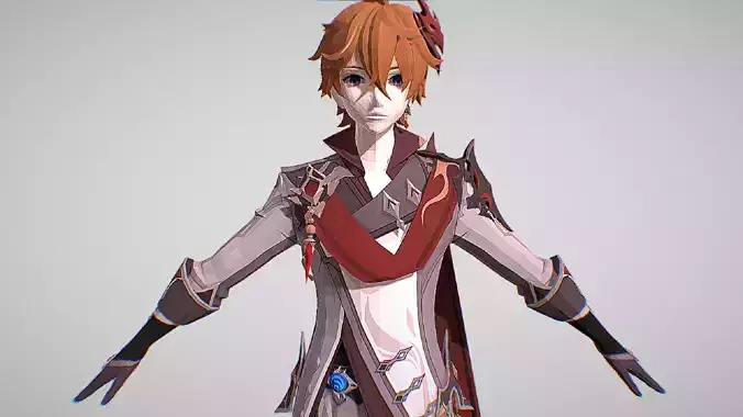 Tartaglia Or Childe - Genshin Impact - Cute Anime Character