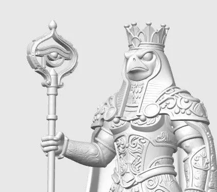 The Pharaohs Guardian 3D print model_1