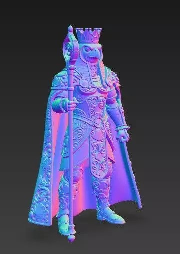 The Pharaohs Guardian 3D print model_26