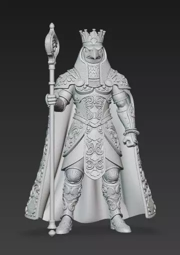 The Pharaohs Guardian 3D print model_20