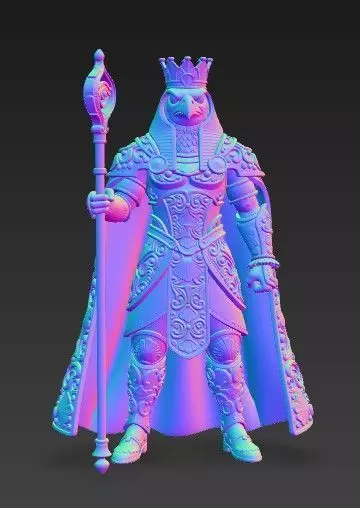 The Pharaohs Guardian 3D print model_34
