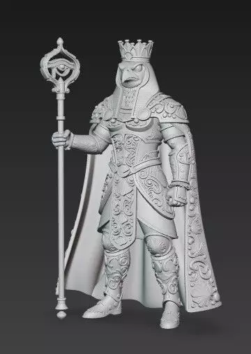 The Pharaohs Guardian 3D print model_36