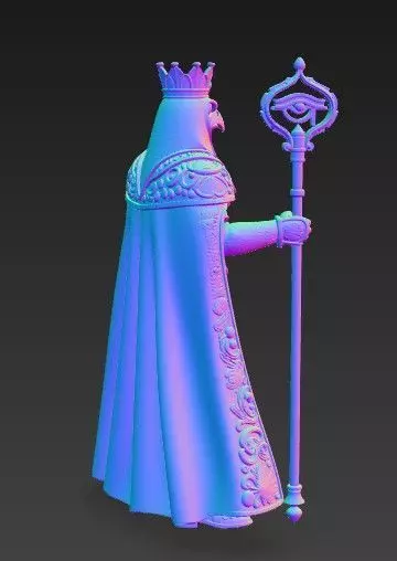 The Pharaohs Guardian 3D print model_28
