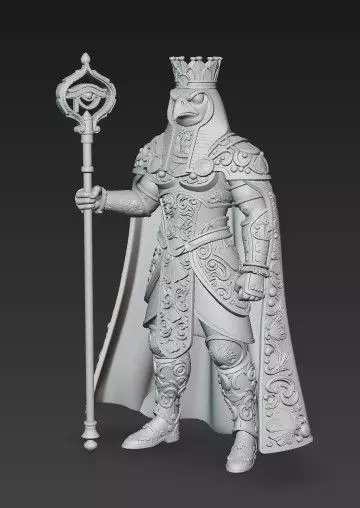 The Pharaohs Guardian 3D print model_23