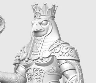 The Pharaohs Guardian 3D print model_2
