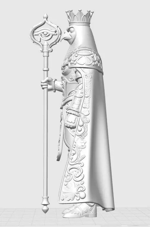 The Pharaohs Guardian 3D print model_16