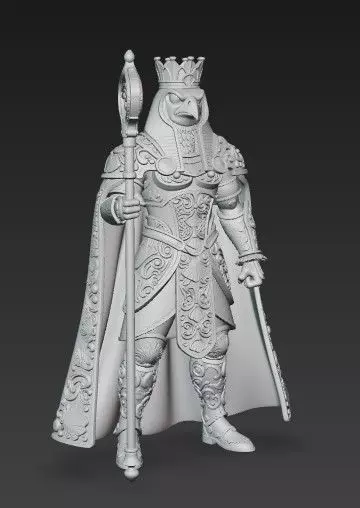 The Pharaohs Guardian 3D print model_24