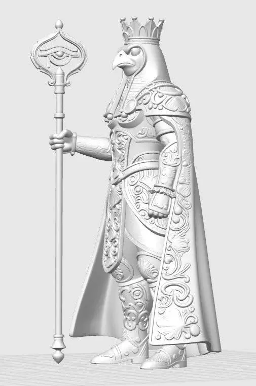 The Pharaohs Guardian 3D print model_4