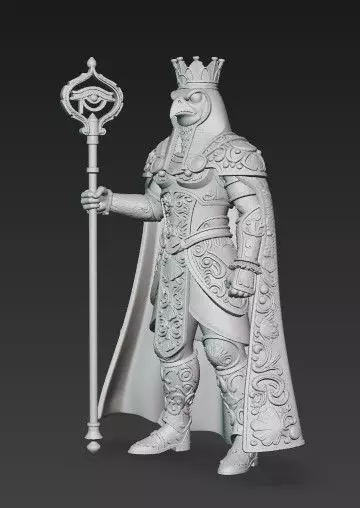 The Pharaohs Guardian 3D print model_35