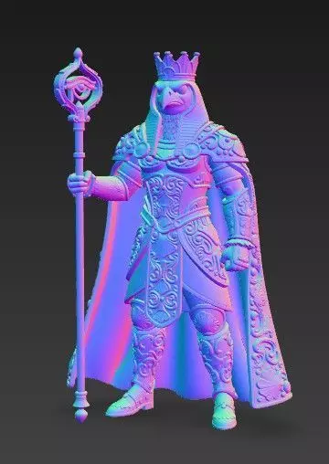 The Pharaohs Guardian 3D print model_33
