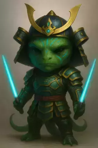 SAMURAI LIZARD WARRIOR