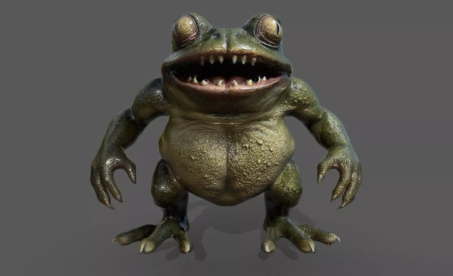 Monsters Pack 4 Low-poly 3D model_4