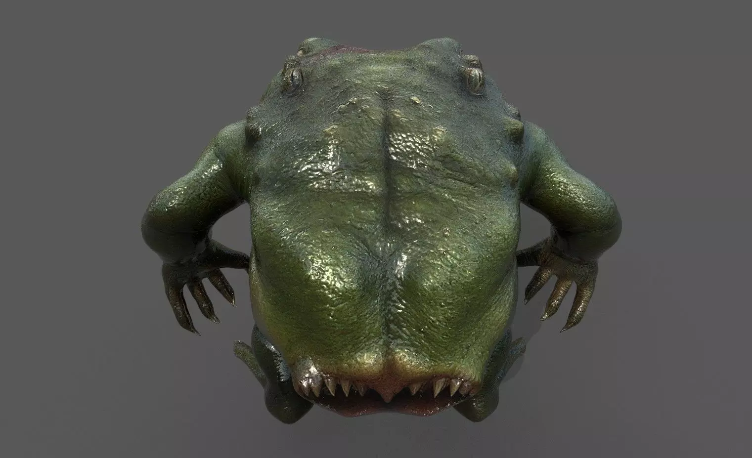 Monsters Pack 4 Low-poly 3D model_12