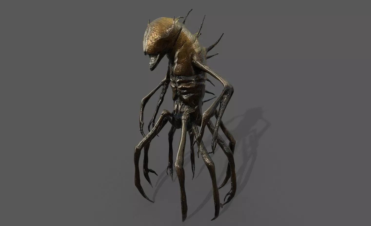 Monsters Pack 4 Low-poly 3D model_5