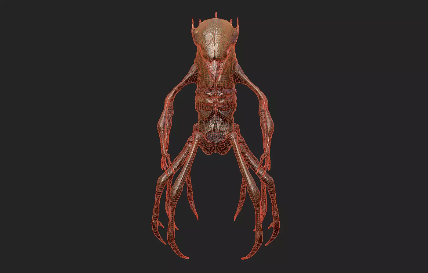 Monsters Pack 4 Low-poly 3D model_21