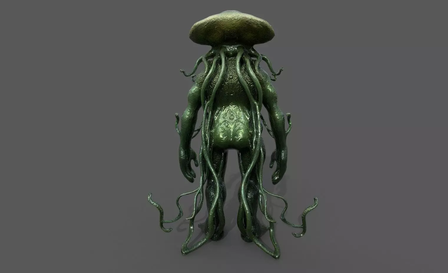 Monsters Pack 4 Low-poly 3D model_10