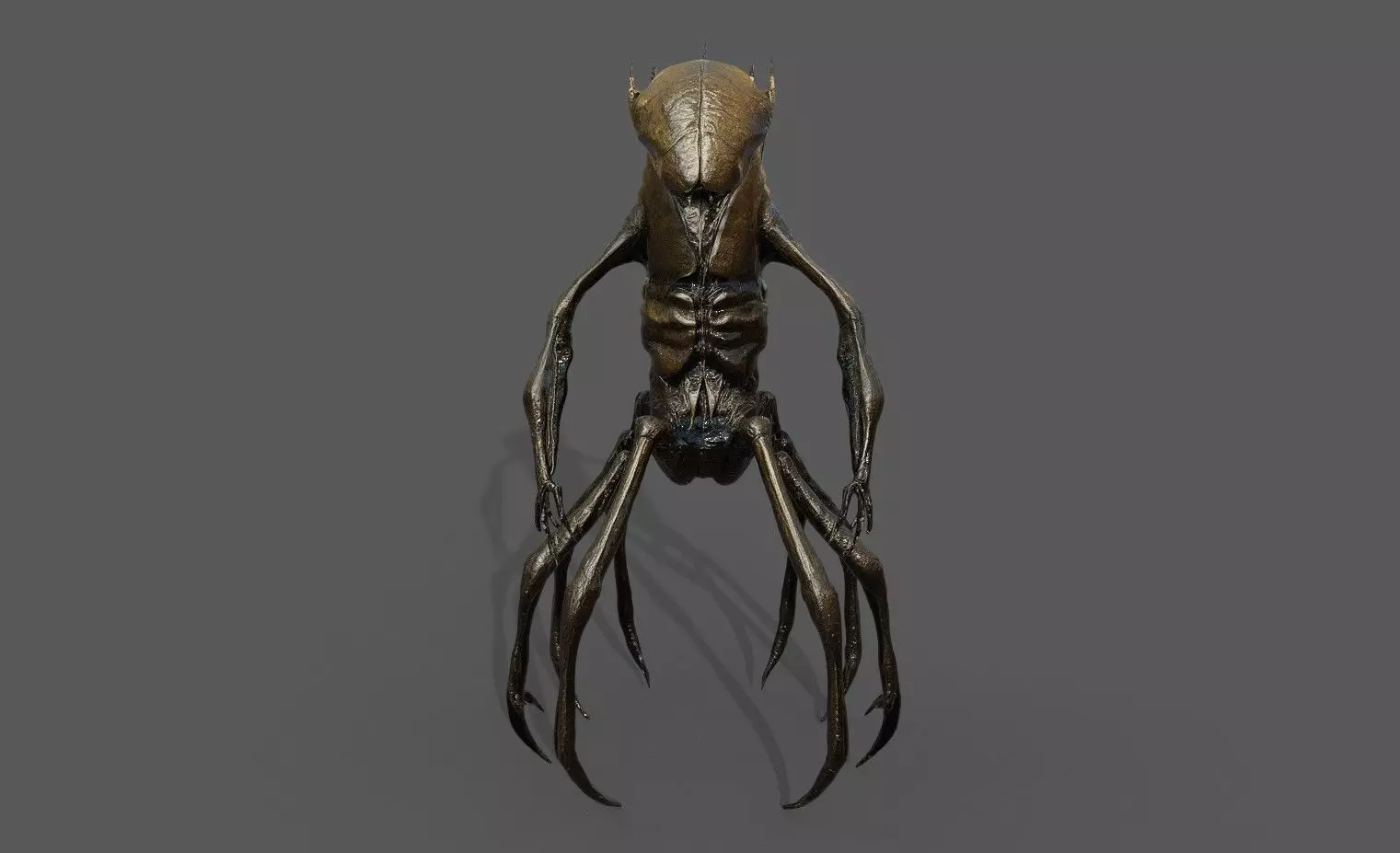 Monsters Pack 4 Low-poly 3D model_1