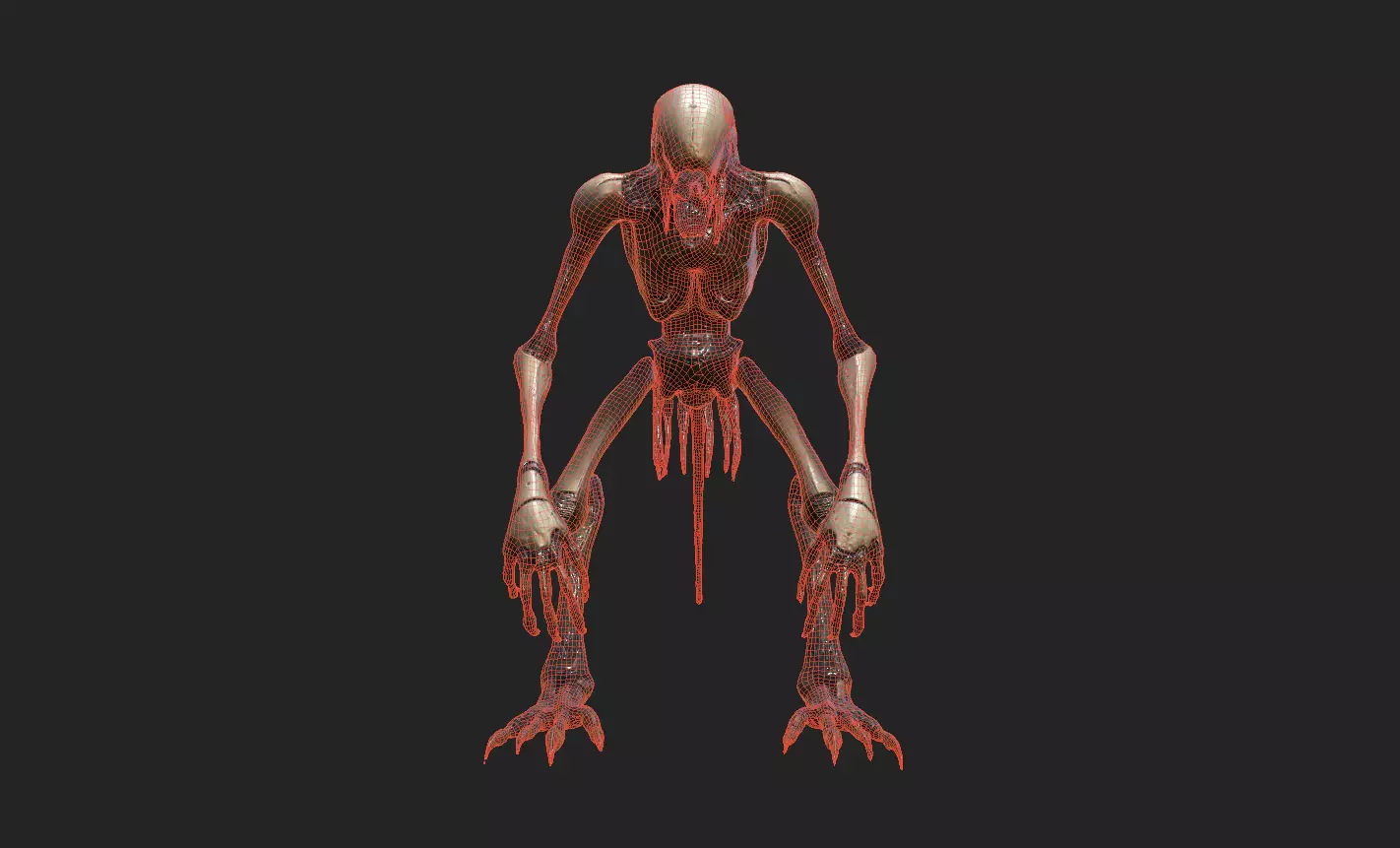 Monsters Pack 4 Low-poly 3D model_23