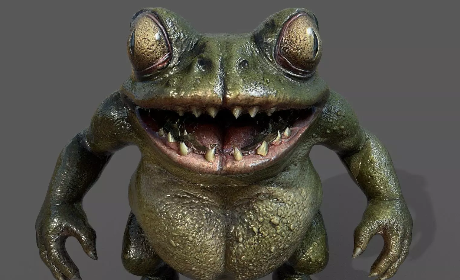 Monsters Pack 4 Low-poly 3D model_20