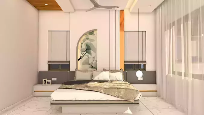 Luxury Bedroom Model