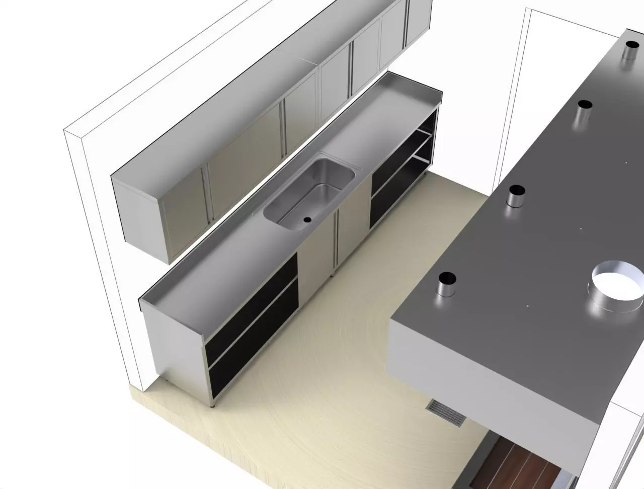 kitchen 20 3D model_2