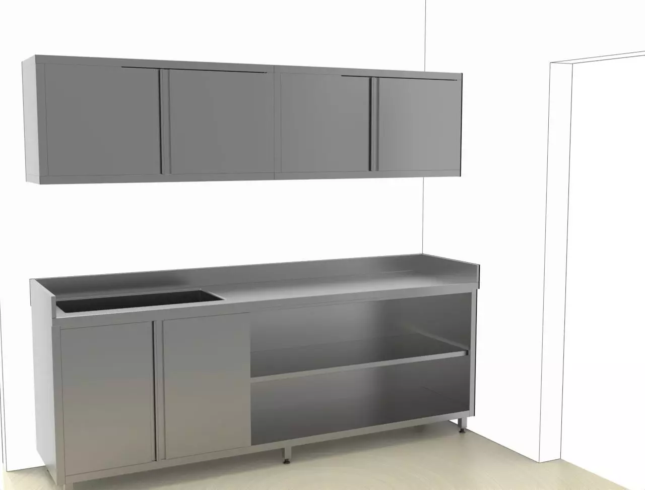 kitchen 20 3D model_8