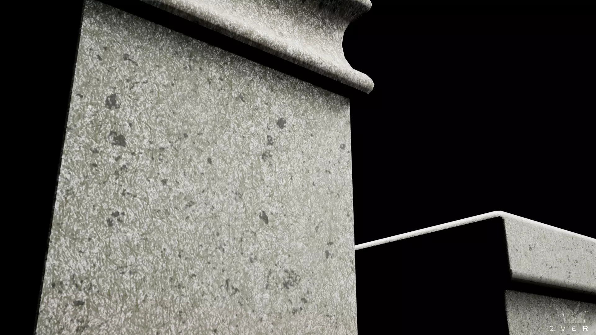 Gothic Interior Kit Mid-Poly Free 3D model_2