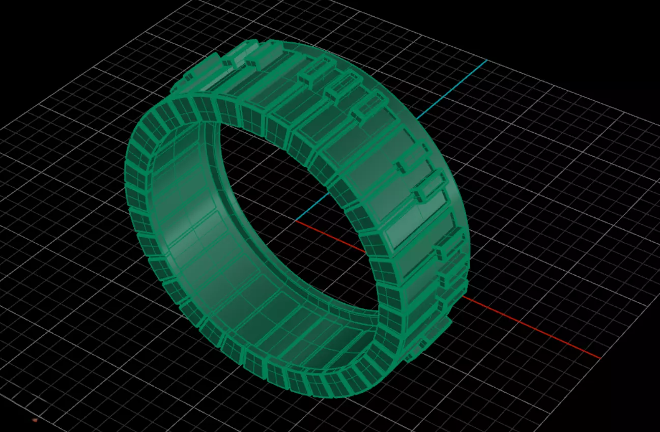 Ring Piano 3D print model_16