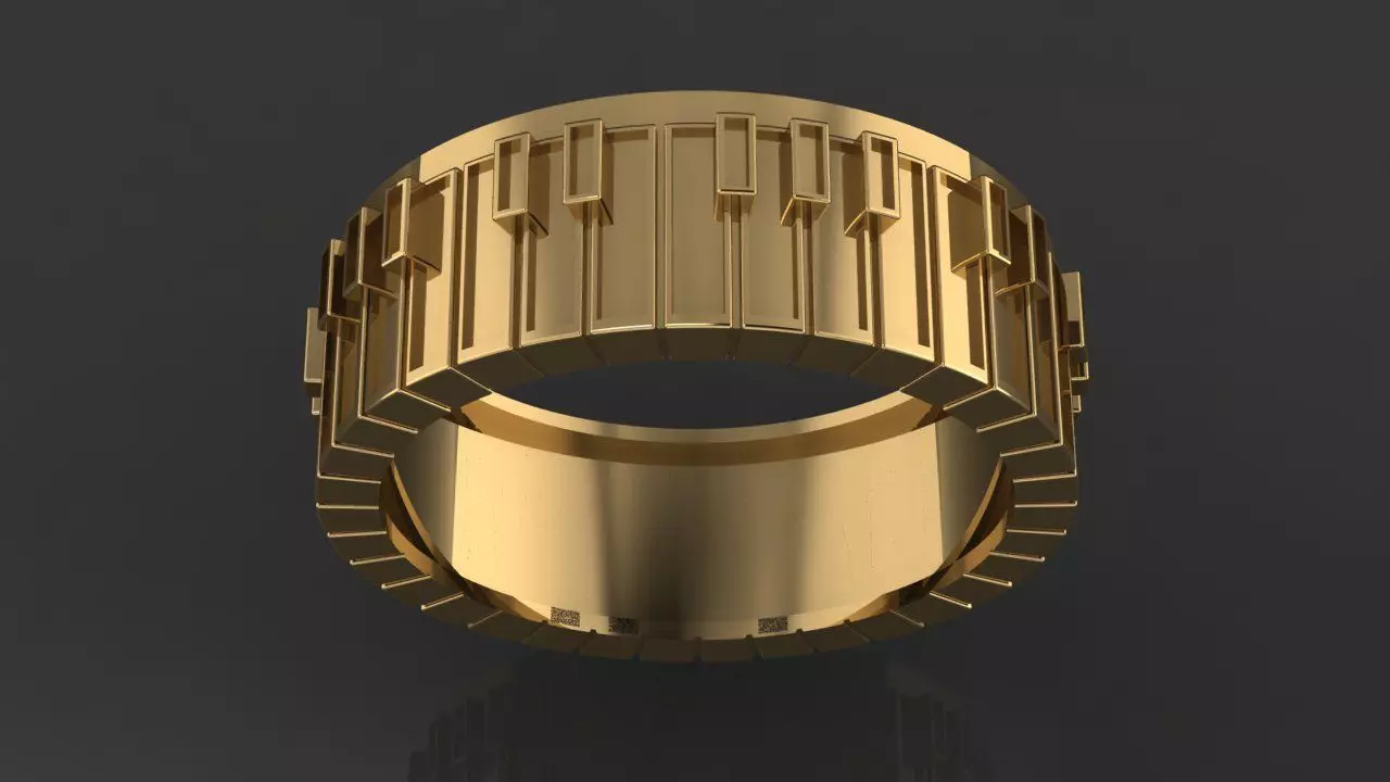 Ring Piano 3D print model_8