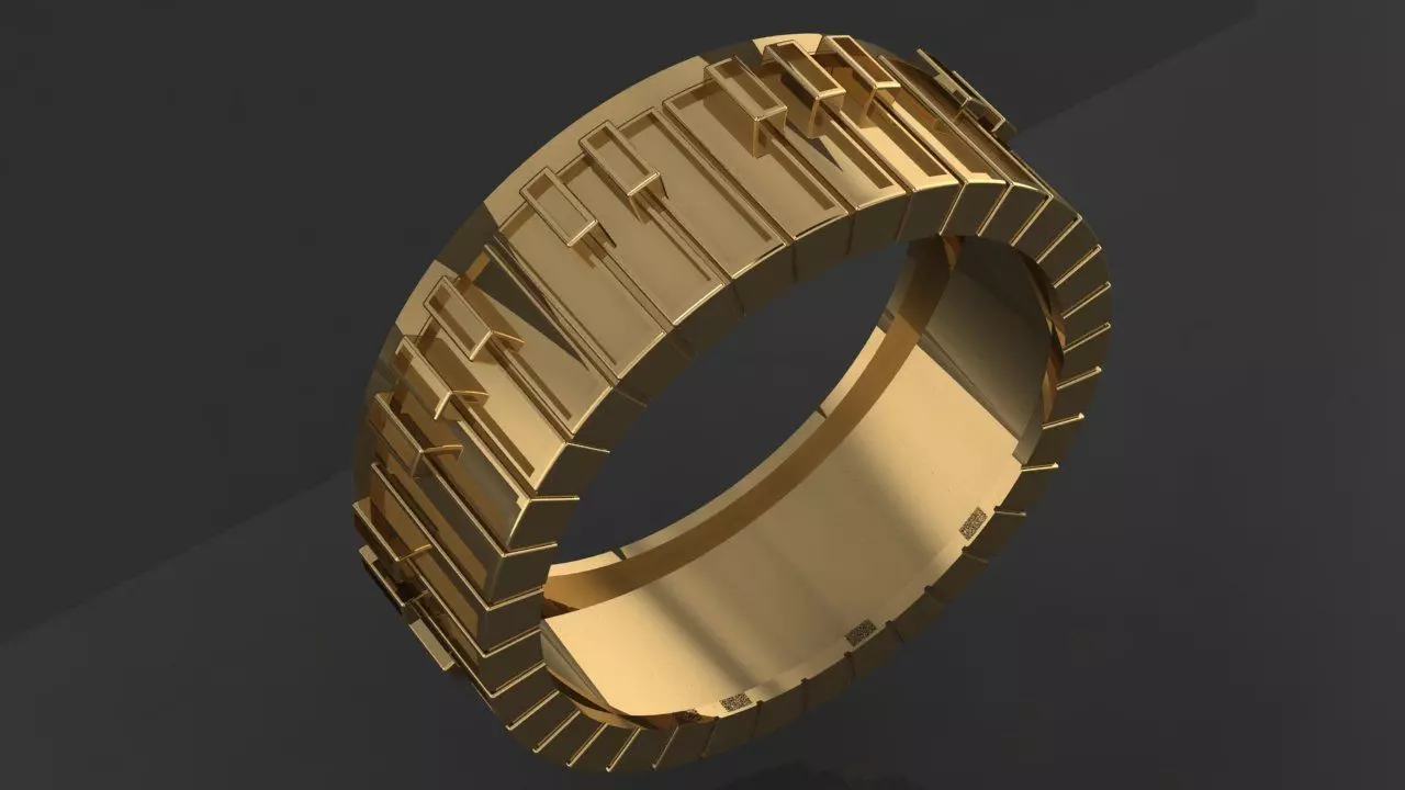 Ring Piano 3D print model_9
