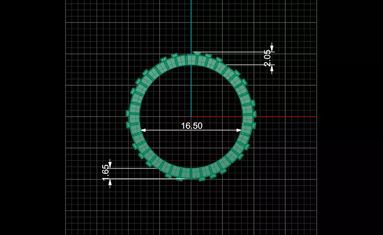 Ring Piano 3D print model_11