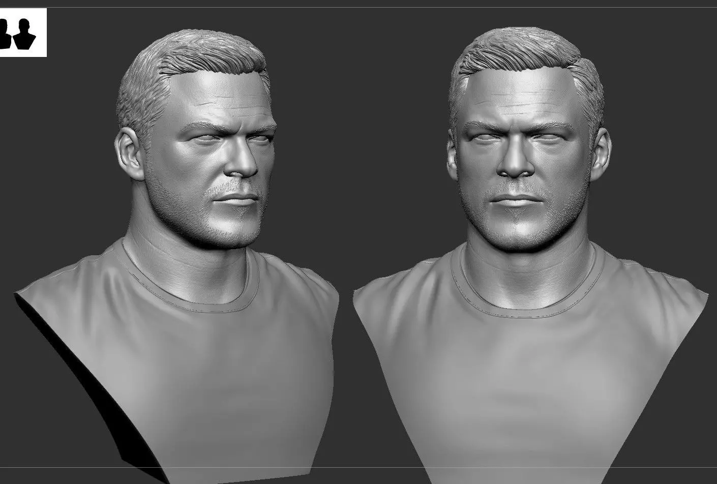Jack Reacher -Reacher Amazon Series 3D print model_3