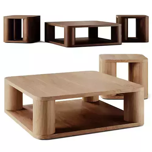 Crate and Barrel Oakhurst Coffee Tables