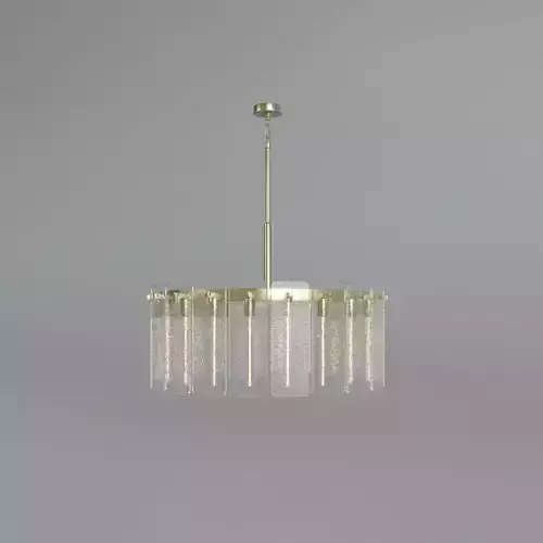 RH CALAMETTE GLASS ROUND CHANDELIER 36
