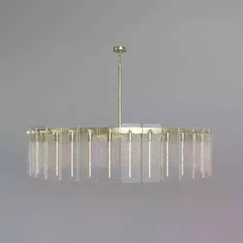 RH CALAMETTE GLASS ROUND CHANDELIER 60