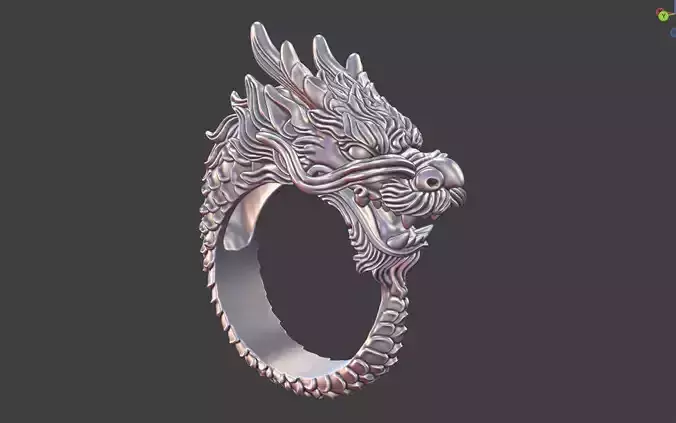 dragonhead ring dragon ring 