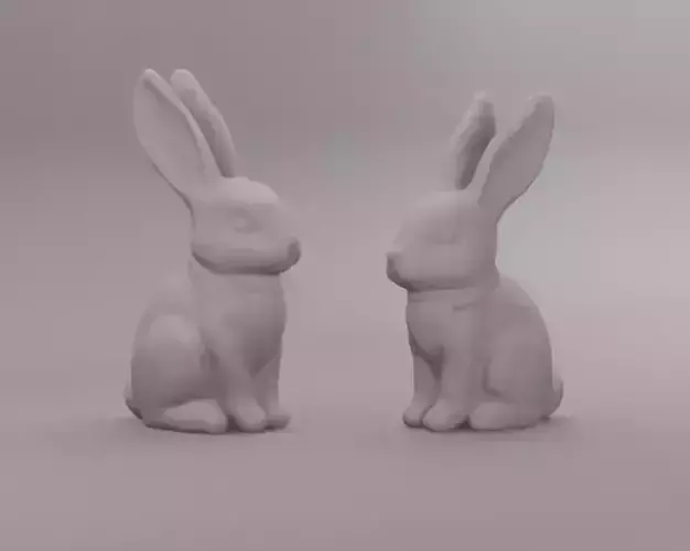 Miniature Easter Lindt Chocolate Bunny Garden Decor