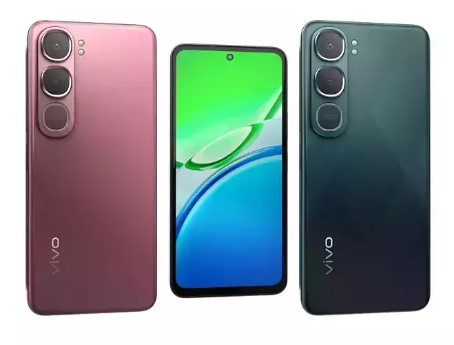 Vivo Y31 Diamond Green And Rose Gold