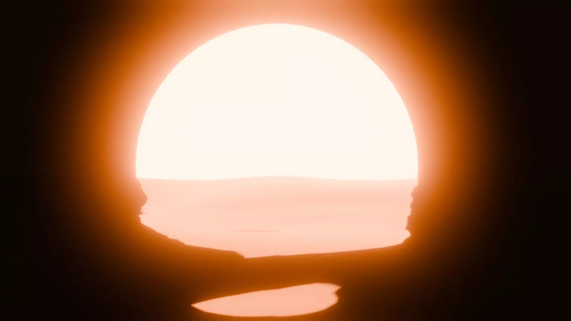Sunset Animation Loop Free 3D model_5