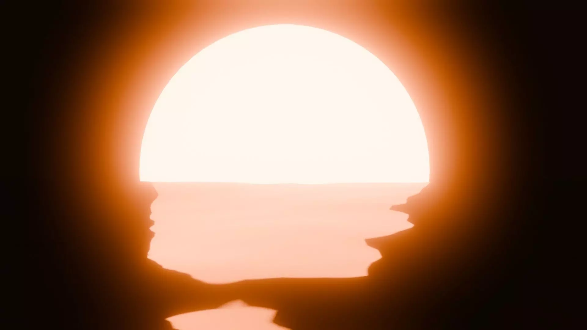 Sunset Animation Loop Free 3D model_9