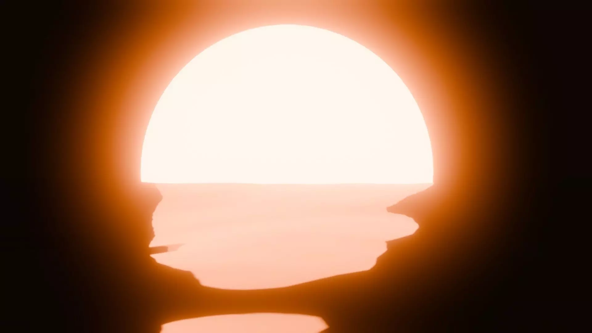 Sunset Animation Loop Free 3D model_8