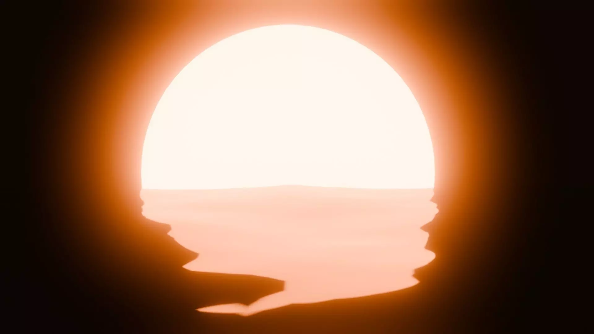 Sunset Animation Loop Free 3D model_2