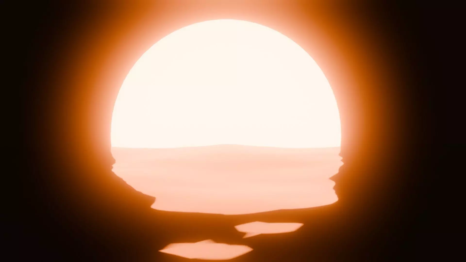 Sunset Animation Loop Free 3D model_3