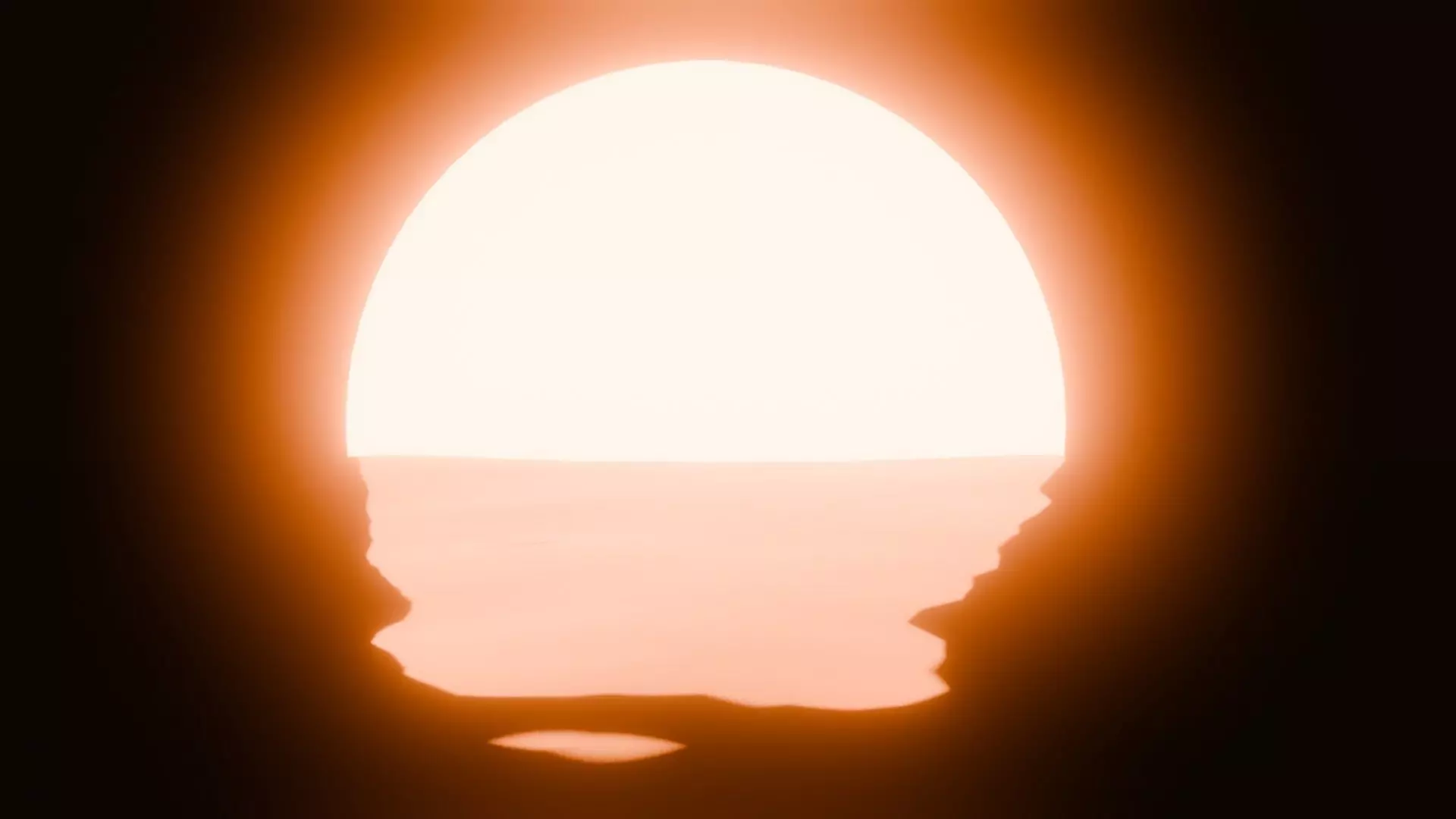 Sunset Animation Loop Free 3D model_10