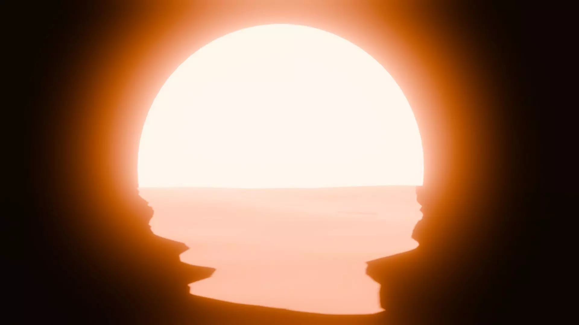 Sunset Animation Loop Free 3D model_12