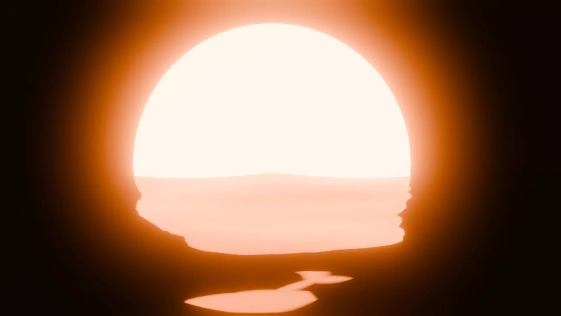 Sunset Animation Loop Free 3D model_4
