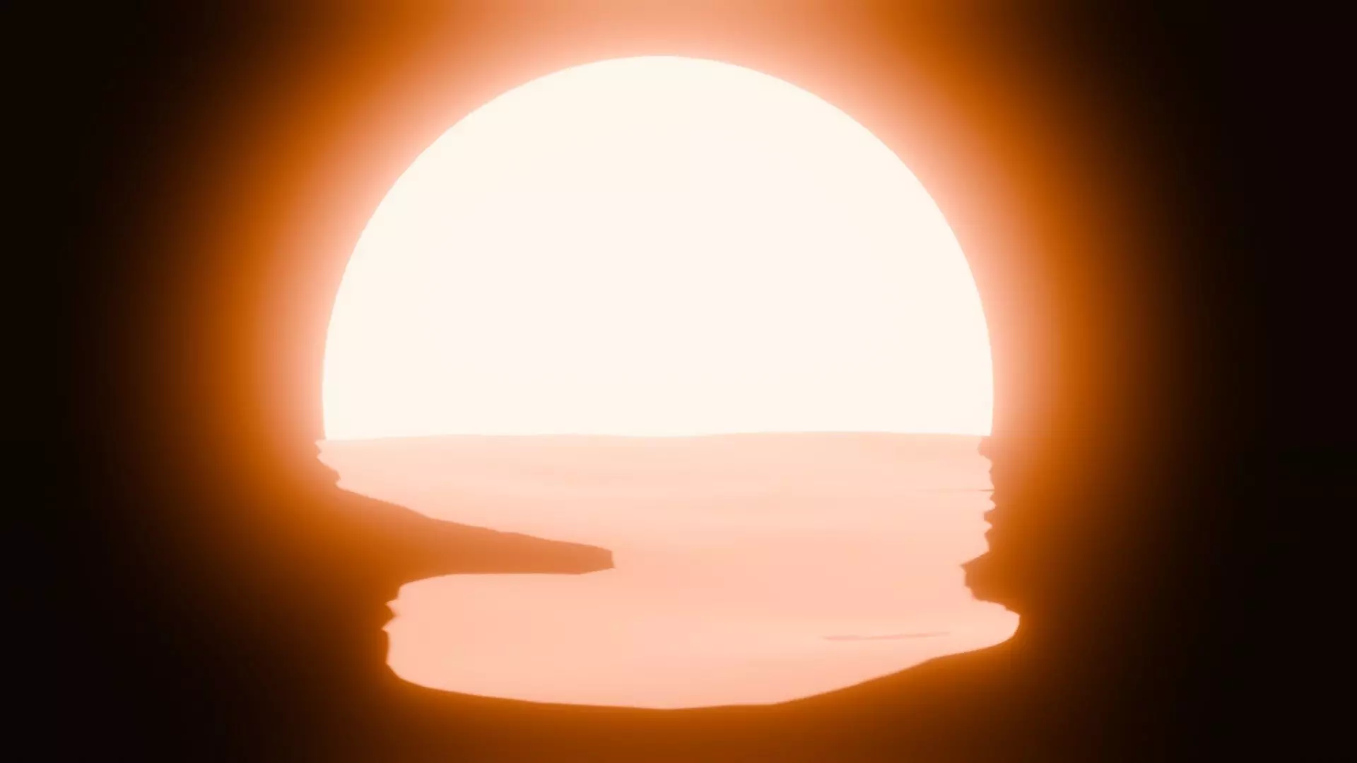 Sunset Animation Loop Free 3D model_15