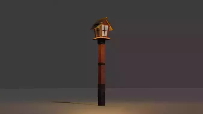 Japanese street lamp