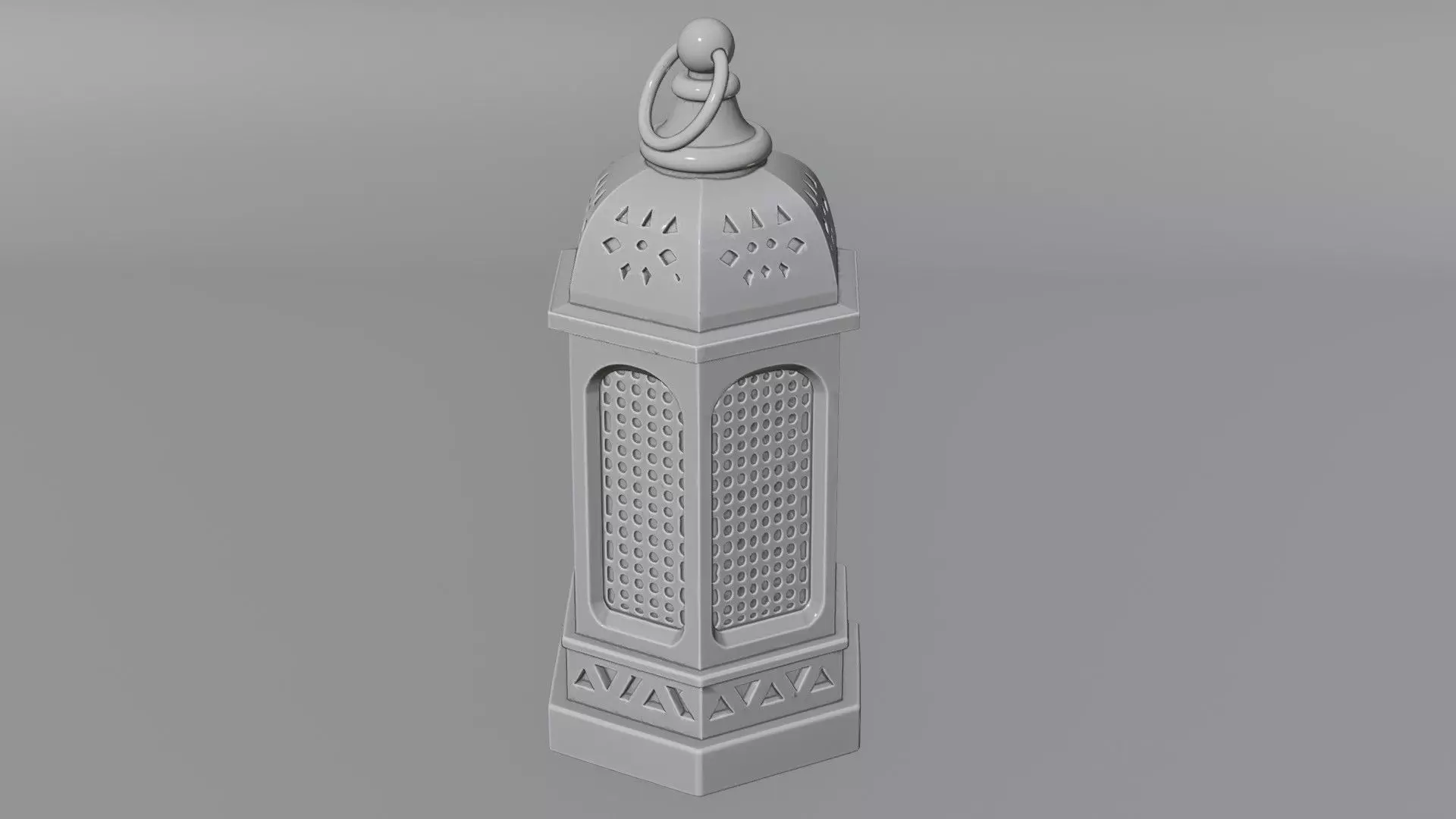 Ceiling Light 3D Model  Interior Lamp Low Poly Low-poly 3D model_7